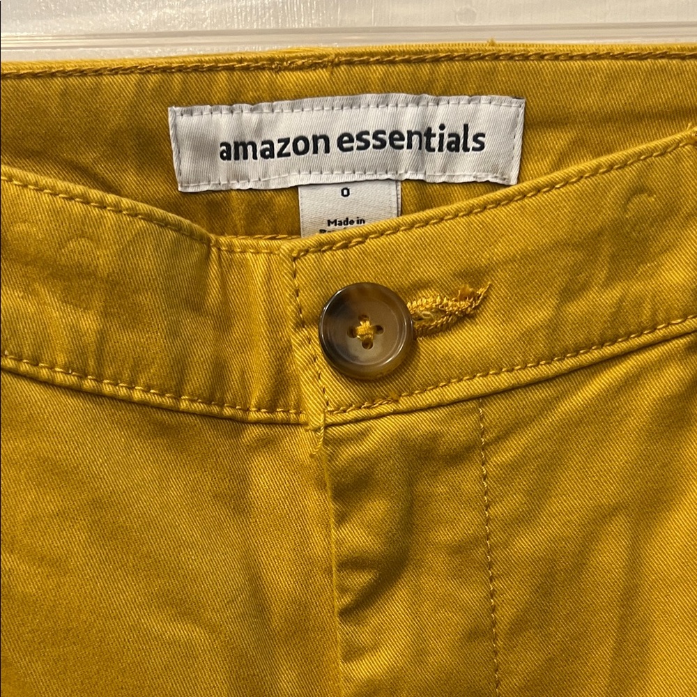 Mustard cropped khaki - Picture 4 of 8
